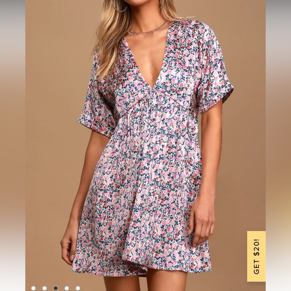 Vici babydoll floral dress